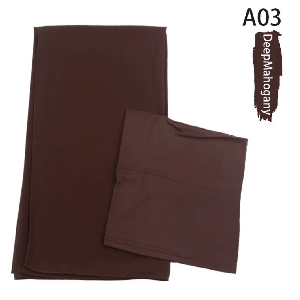 Hijab & Undercap Matching Set │ Snow Scarves