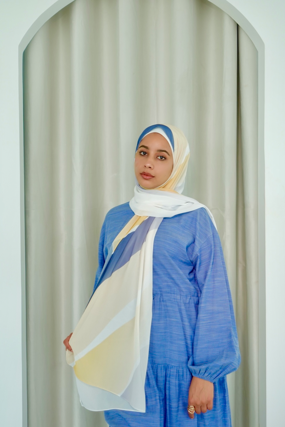 Summer Skies Ombre Hijab │ Snow Scarves