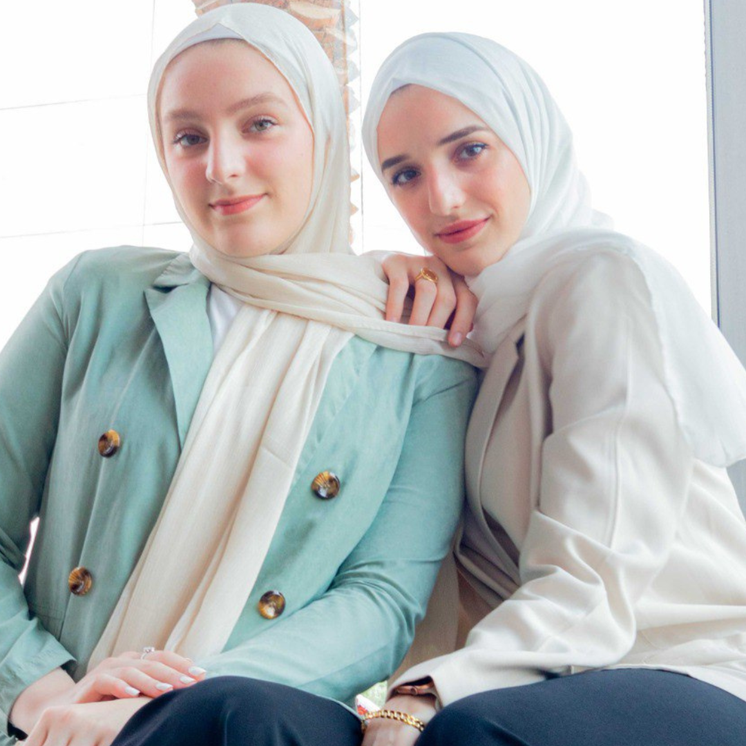 Plain Organza Hijab │ Snow Scarves