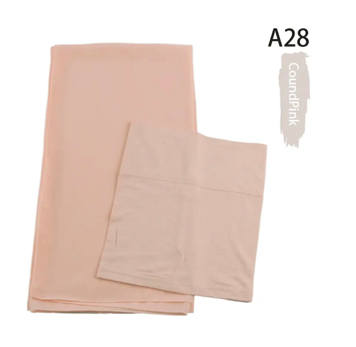 Hijab & Undercap Matching Set │ Snow Scarves