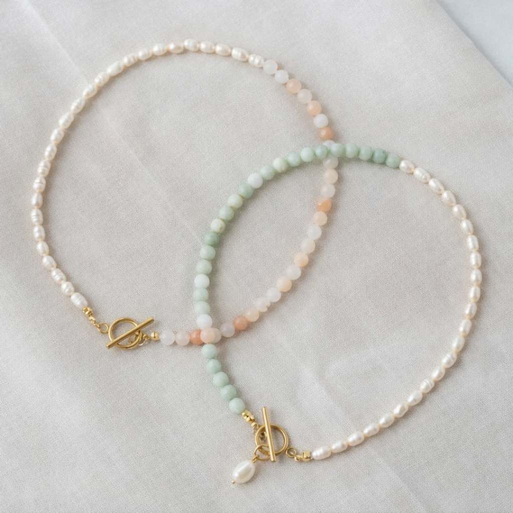 Pearl Necklace | 18K Gold Plated | Analia Heritage Jewels