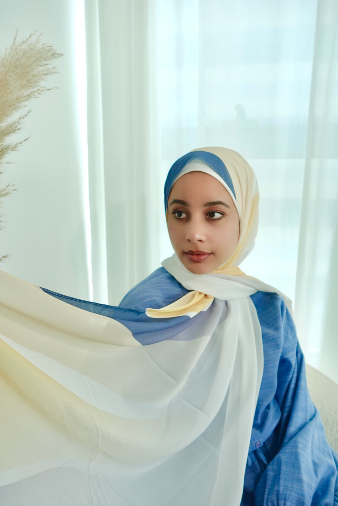 Summer Skies Ombre Hijab │ Snow Scarves