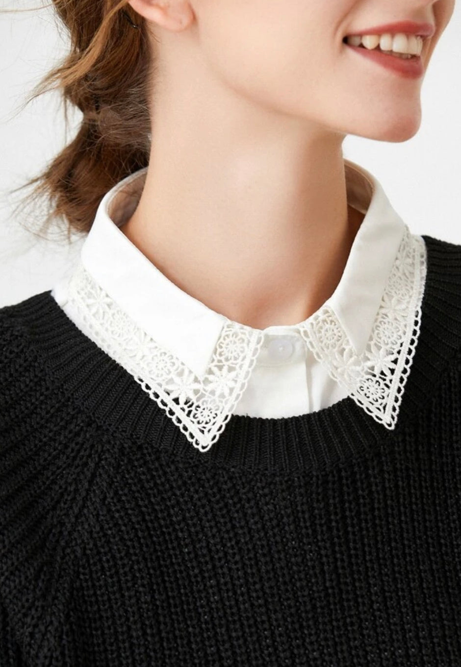 Shirt Collar - Hijab Accessories │ Snow Scarves