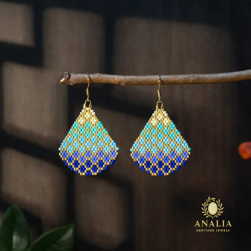 Beaded Earrings | Analia Heritage Jewels