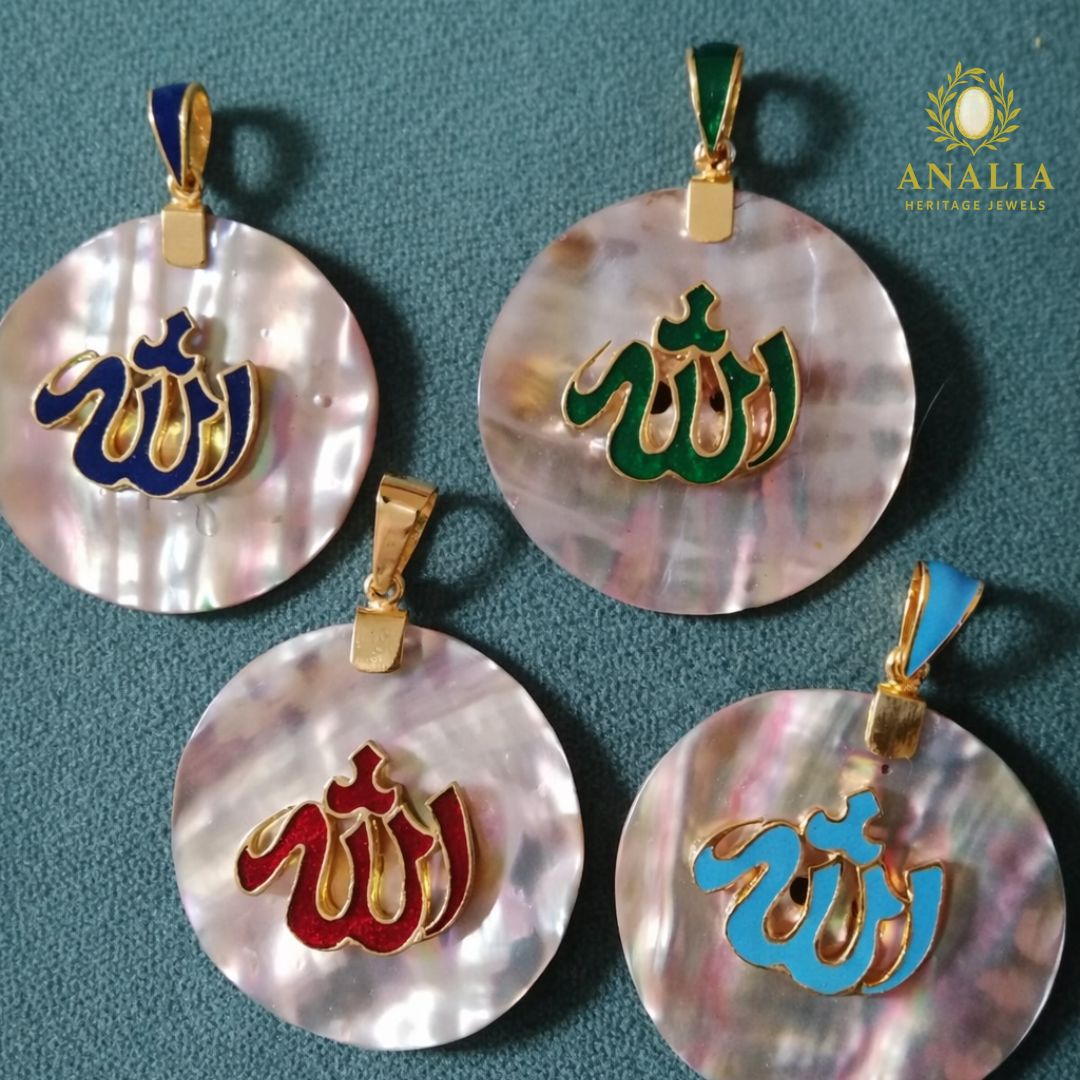 Made to Order, Arabic Calligraphy Real Stone Jewelry | Analia Heritage Jewels