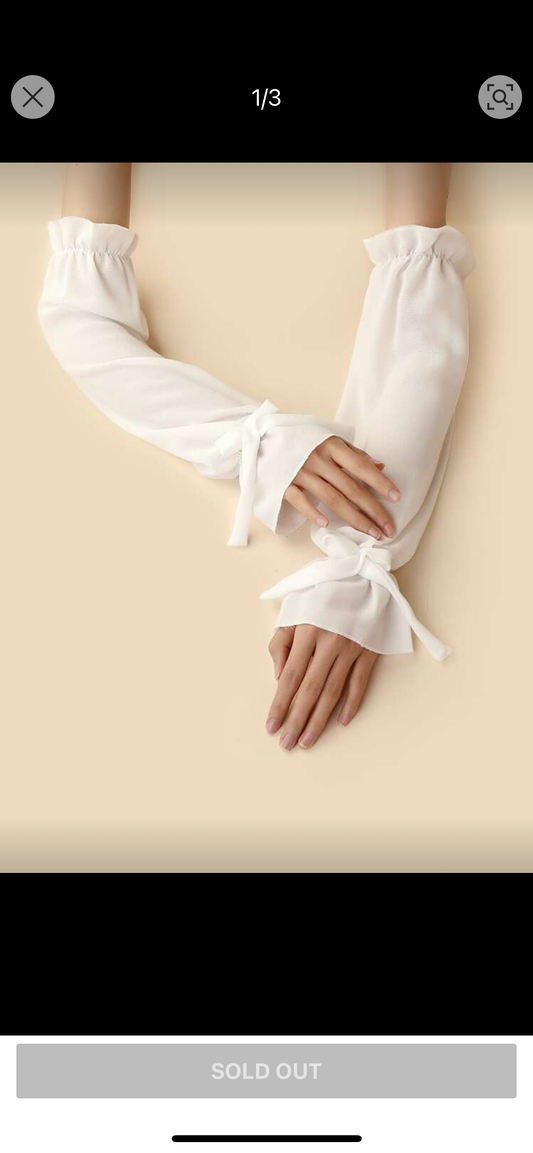 Light Shirt Sleeves - Hijab Accessories │ Snow Scarves