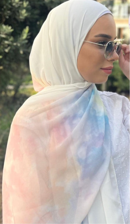 Happy Colors Ombre Hijab │ Snow Scarves
